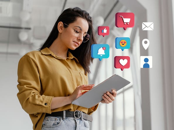social-media-marketing-concept-marketing-with-applications